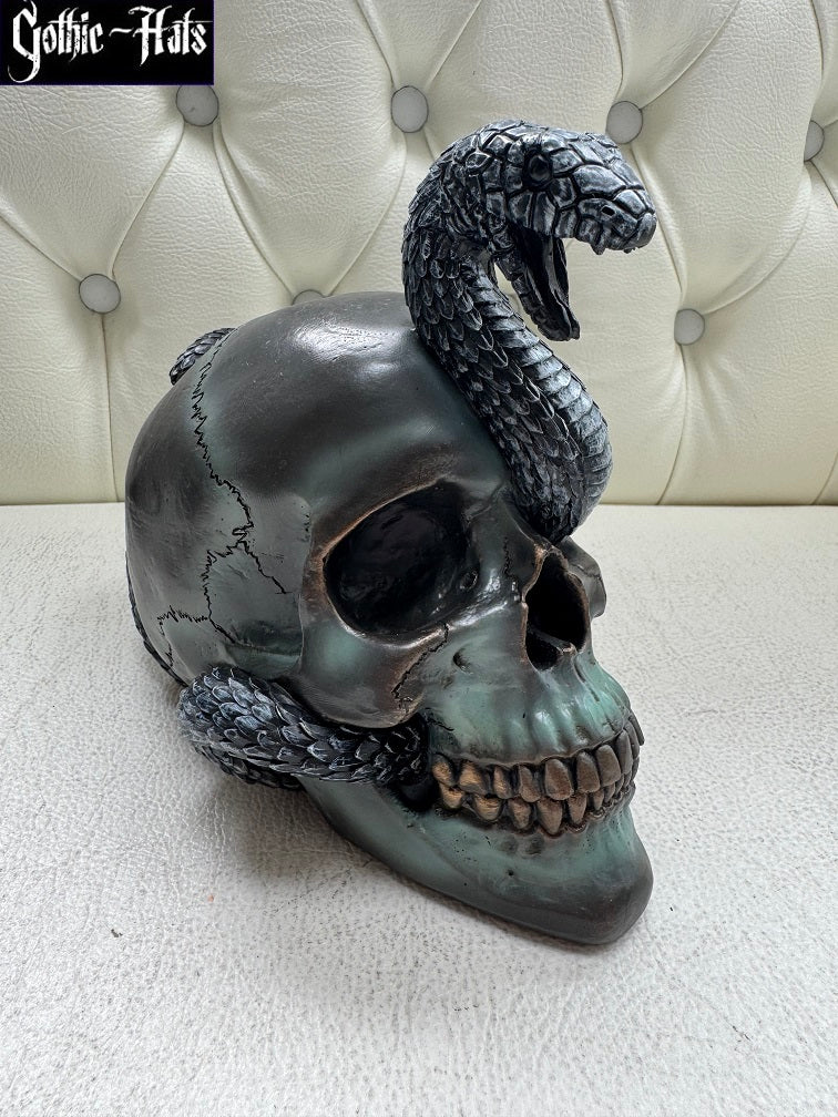 Serpentine Fate Skull 19cm Nemesis Now