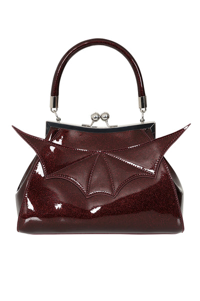 Elvira Shimmer Bag Red - Banned