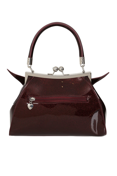 Elvira Shimmer Bag Red - Banned