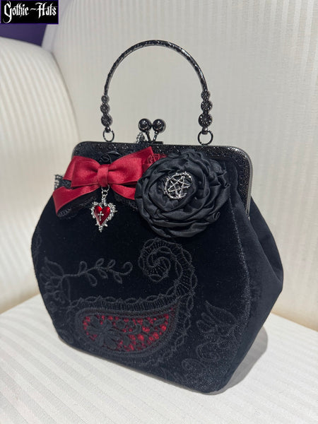 Velvet Red Bag