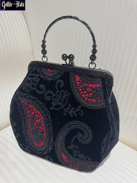 Velvet Red Bag