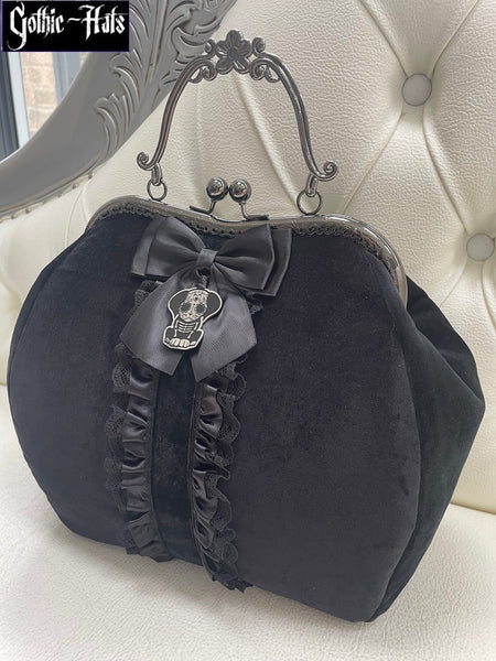 Black Velvet Bag L*