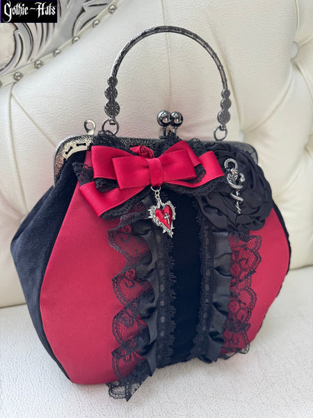 Red Satin Bag