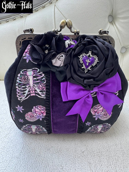 Skull n Roses Bag S