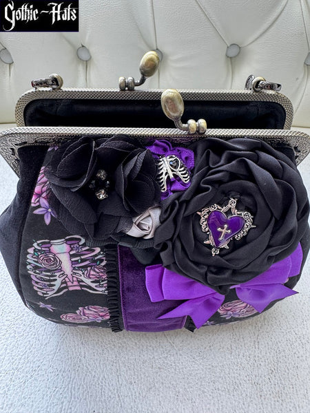 Skull n Roses Bag S