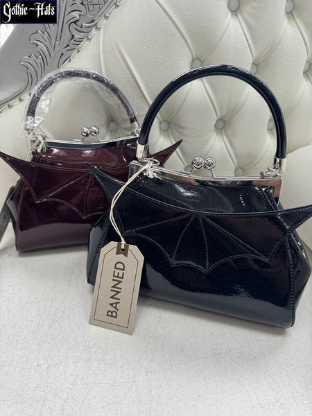 Elvira Shimmer Bag Red - Banned