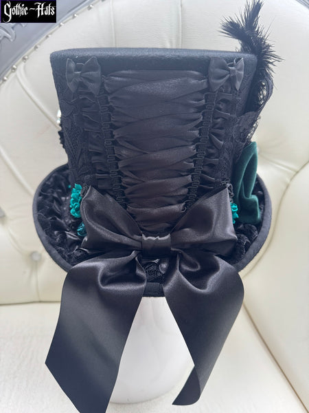 Green Velvet Top Hat 60cm