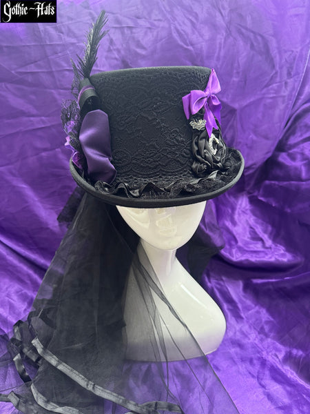 Raven Top Hat 56cm