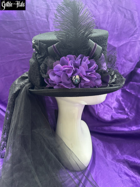 Raven Top Hat 56cm