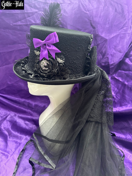 Raven Top Hat 56cm