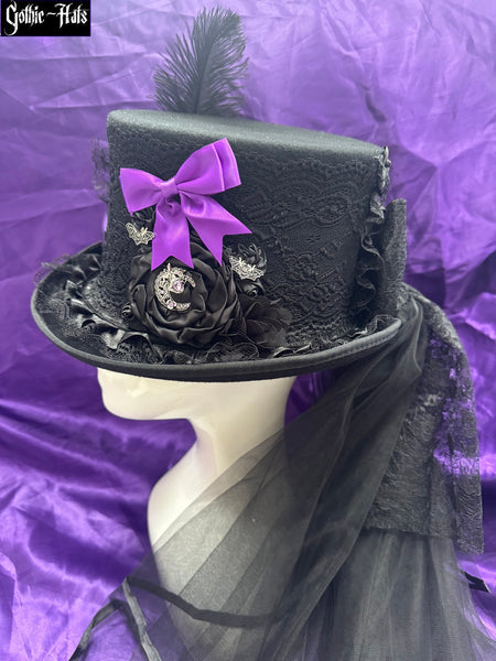 Raven Top Hat 56cm