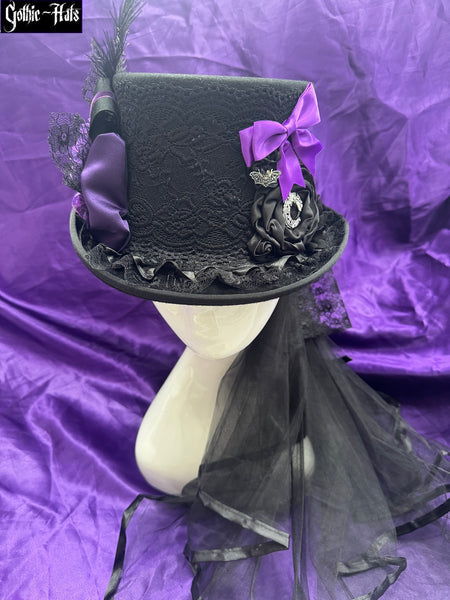 Raven Top Hat 56cm