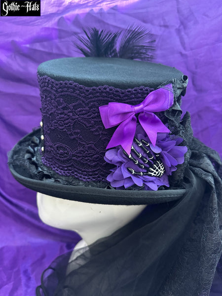 Violet Top Hat 54cm