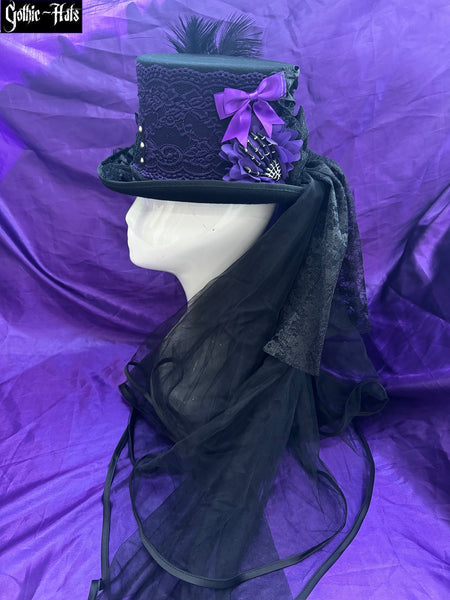 Violet Top Hat 54cm