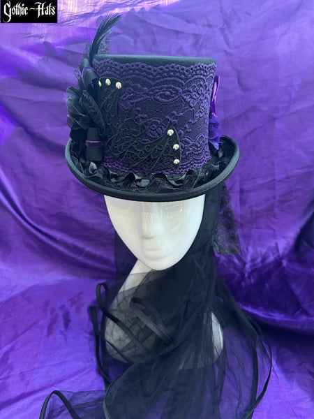 Violet Top Hat 54cm