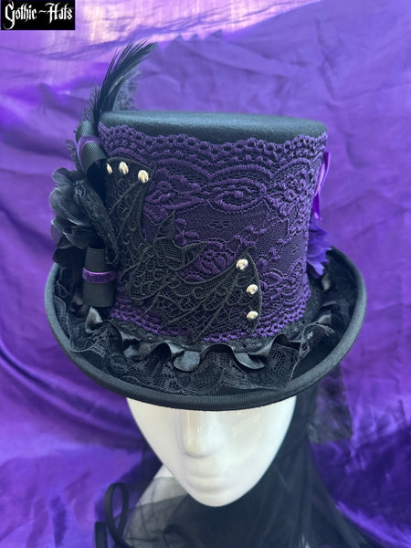 Violet Top Hat 54cm