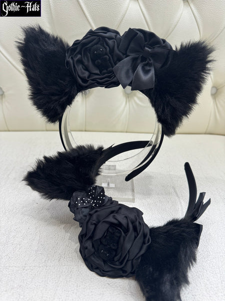 Black Cat Headdress