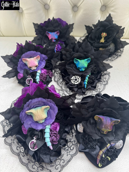 Sphynx Cat Fascinator