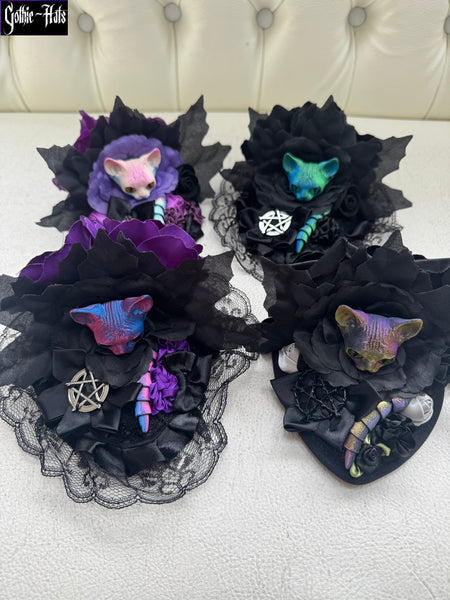 Sphynx Cat Fascinator