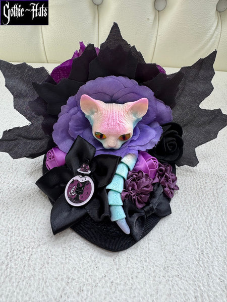 Sphynx Cat Fascinator