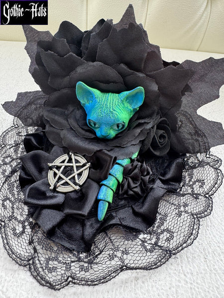 Sphynx Cat Fascinator