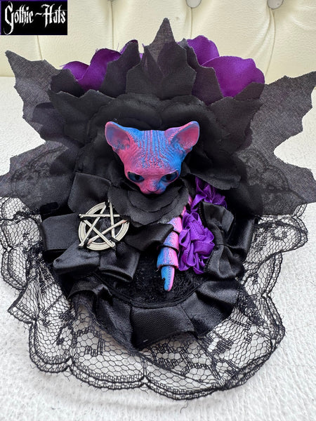 Sphynx Cat Fascinator