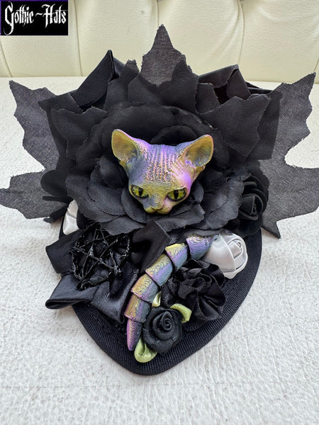 Sphynx Cat Fascinator