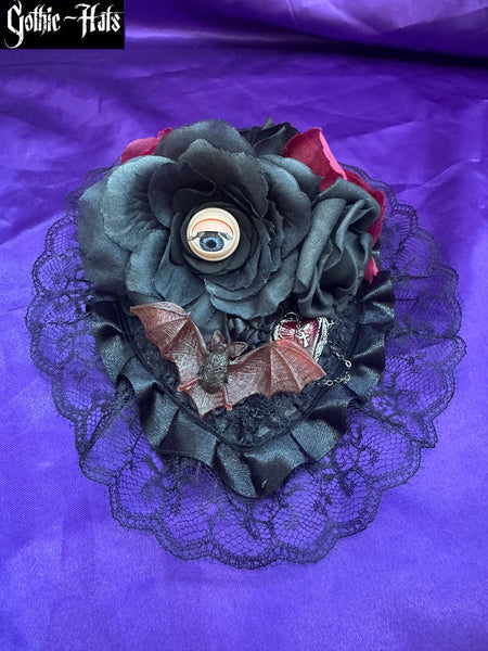 Ebony Fascinator