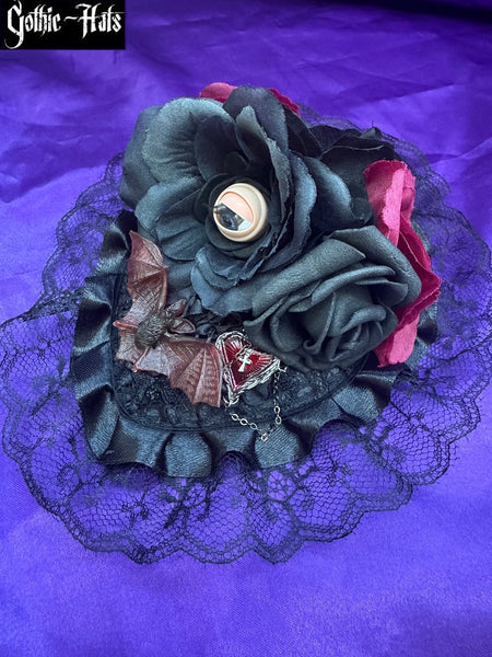Ebony Fascinator