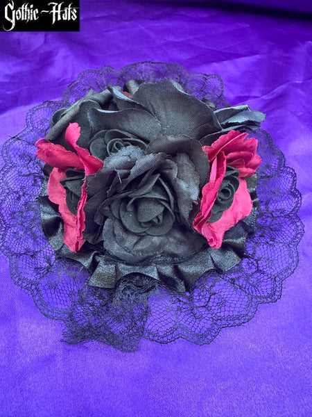 Ebony Fascinator
