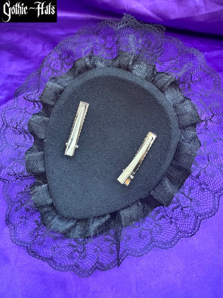 Ebony Fascinator