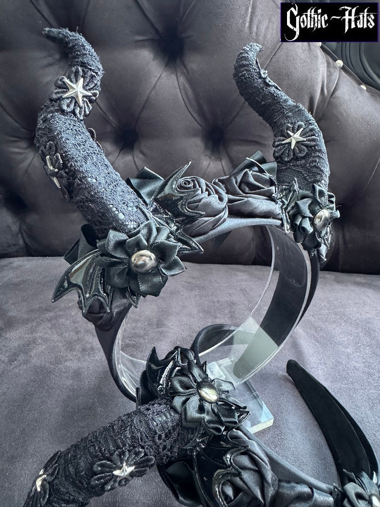 Maleficent Stars Bat Headdress