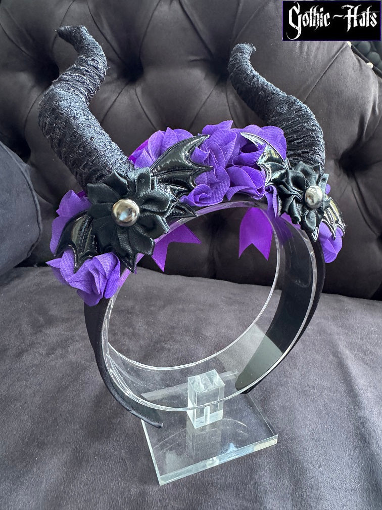 Maleficent Bat Headdress Prp