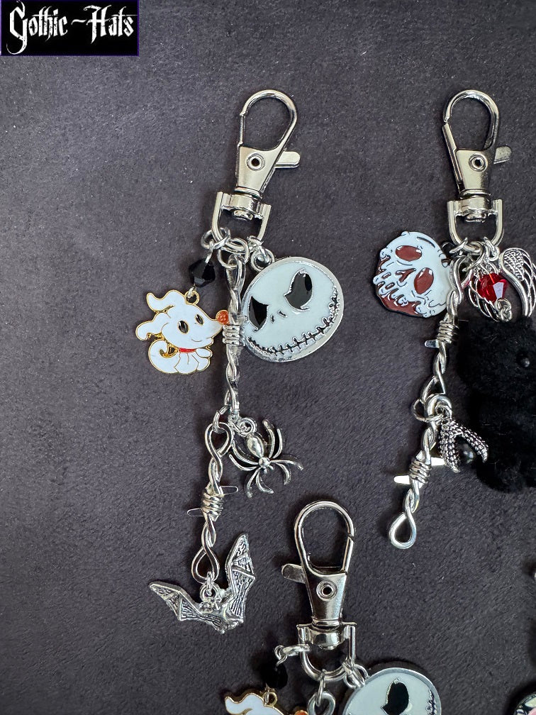 Gothic Chain Bag Charms