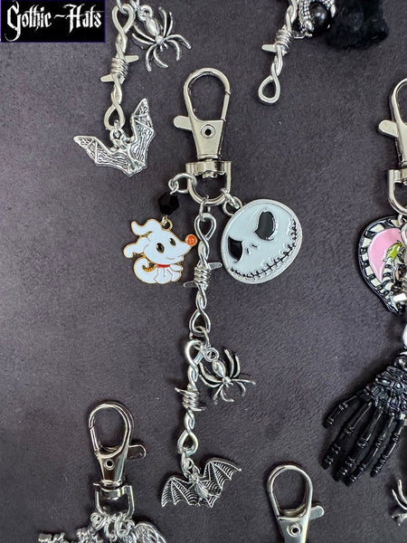 Gothic Chain Bag Charms