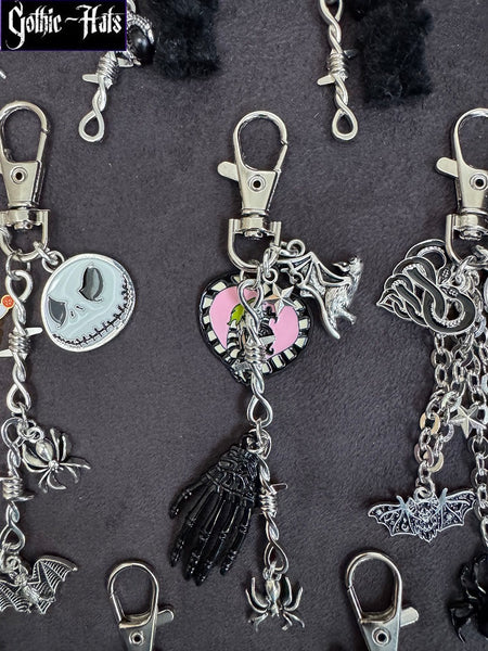 Gothic Chain Bag Charms