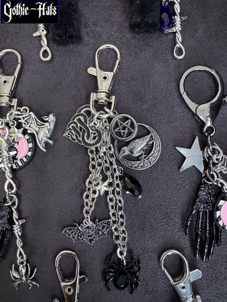 Gothic Chain Bag Charms