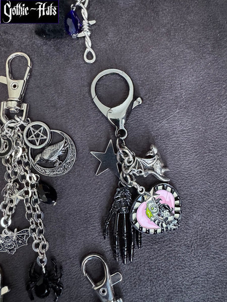 Gothic Chain Bag Charms