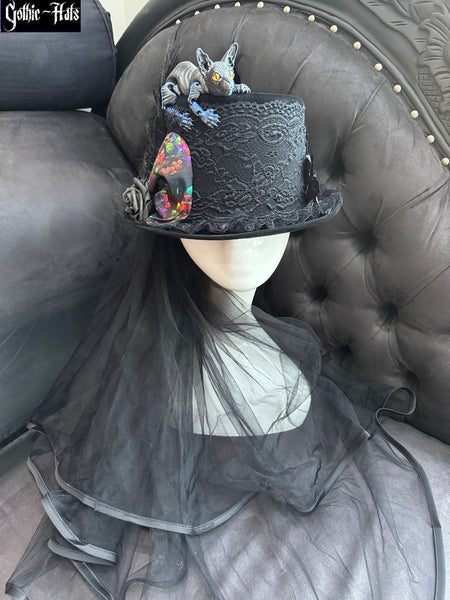 Velour Hat - Sphynx Cat