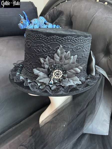 Velour Hat - Sphynx Cat