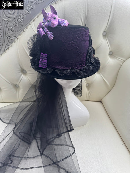 Velour Cat Hat Prp