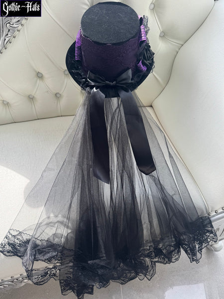 Velour Skeleton Hands Hat Prp