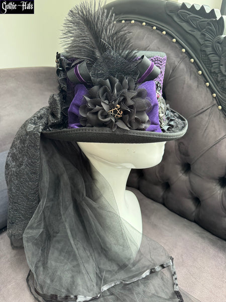 Tyrian Top Hat 55cm