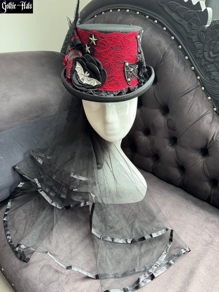 Crimson Top Hat 54cm