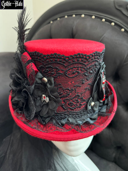 Scarlet Top Hat 56cm