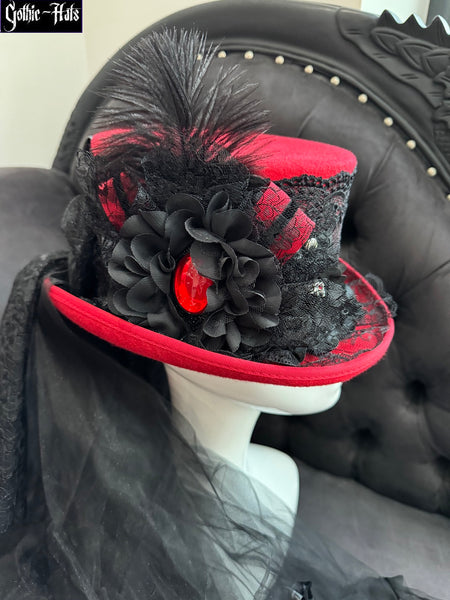 Scarlet Top Hat 56cm