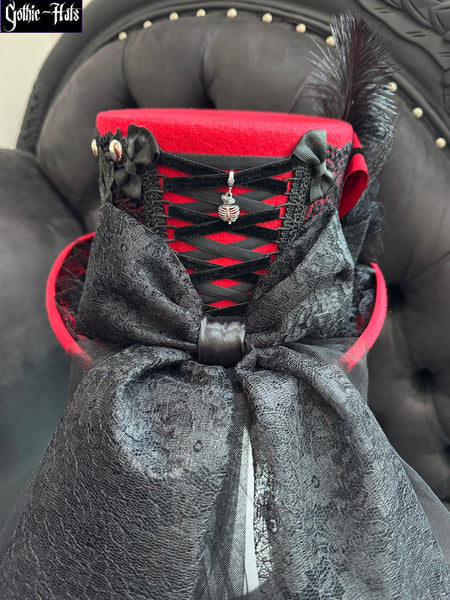 Scarlet Top Hat 56cm