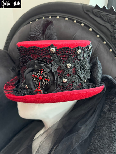 Scarlet Top Hat 56cm