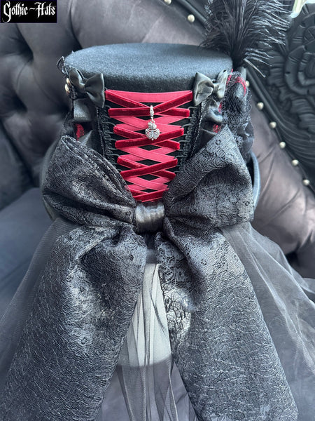 Crimson Top Hat 54cm