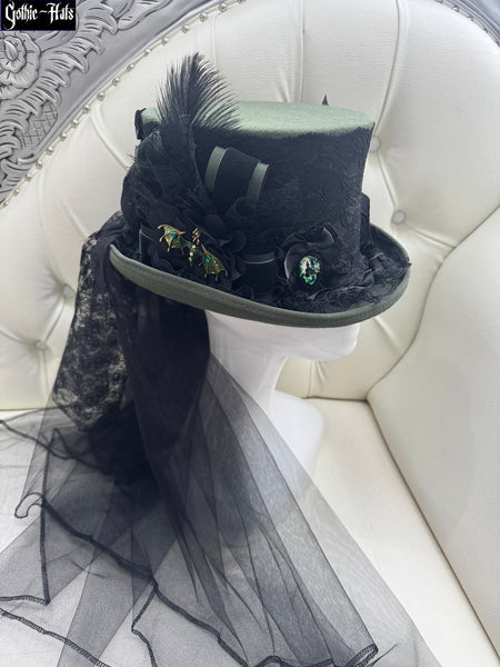 Dragon Olive Top Hat 56cm
